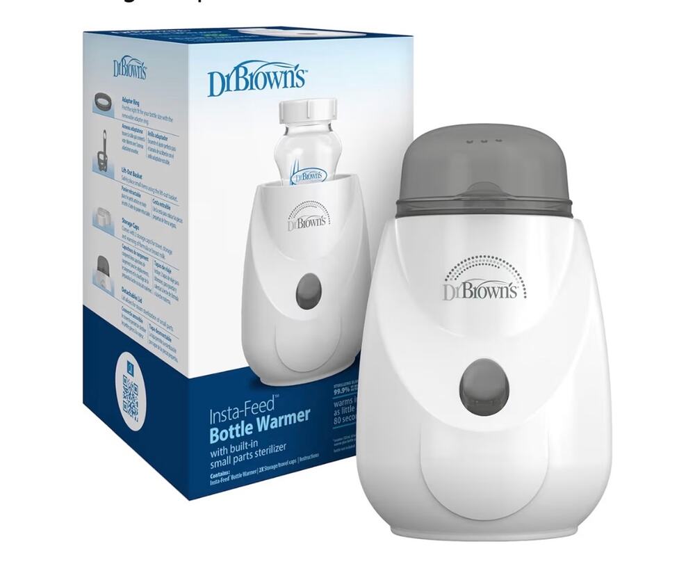 Dr. Brown's Insta-Feed Baby Bottle Warmer and Sterilizer Bottles and Food Jars